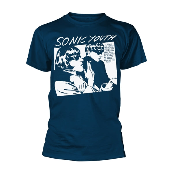 Sonic Youth, "Goo" (Navy) T-shirt