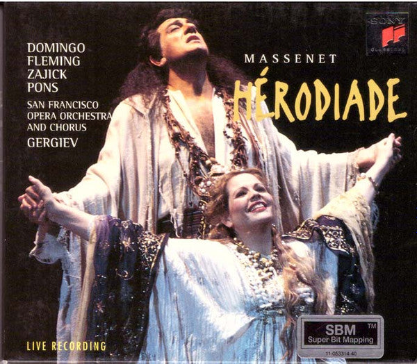 Jules Massenet – Herodiade, V.Gergiev, Domingo, Fleming. E.U. 1996, 2xCD Box Set, Sony Classical – S2K 66 847
