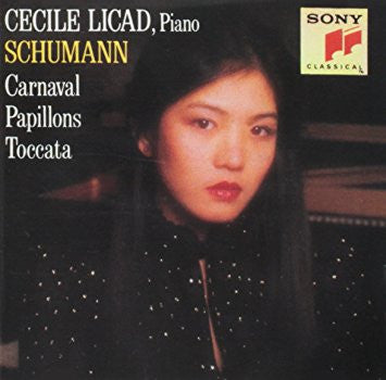 Schumann, Cecile Licad – Carnaval / Papillons / Toccata. E.U. 1990  EMI Digital ‎– CDC 7 49859 2
