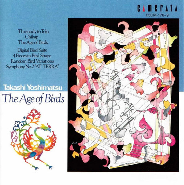 Takashi Yoshimatsu - The Age Of Birds, Japan Camerata 30CM-178-9 Sealed CD