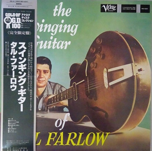 Tal Farlow - The Swinging Guitar Of Tal Farlow, 1991 Verve SGD-44 Japan Vinyl + OBI