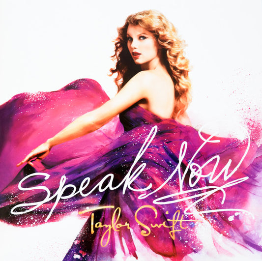 cover art for Speak Now vinyl by Taylor Swift