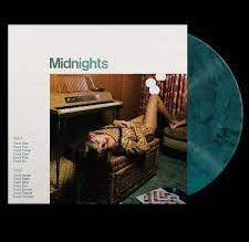 Taylor Swift ‎– Midnights, Jade Green Marbled Vinyl LP