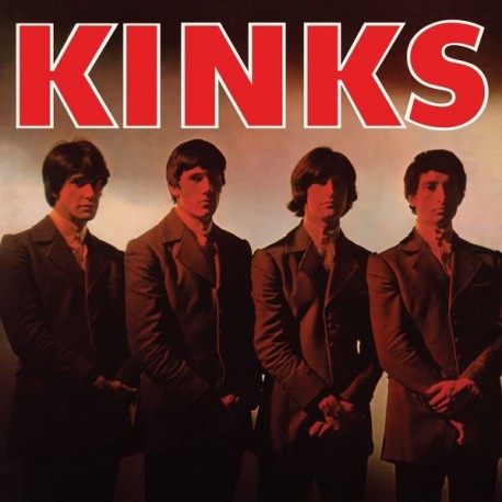 The Kinks self-titled mono vinyl LP album cover artwork 