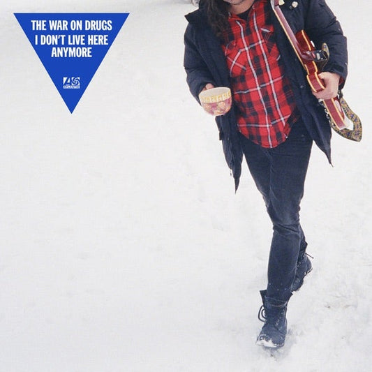 I Don’t Live Here Anymore red vinyl LP by The War On Drugs album cover art