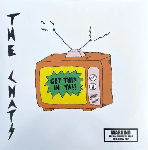 The Chats – Get This In Ya!!, 2021 Bargain Bin Records, 45rpm Orange Vinyl EP