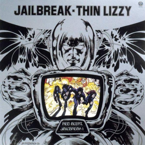Thin Lizzy – Jailbreak, Euro. Die-Cut Sleeve. Vinyl LP