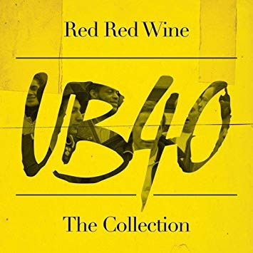 Album cover for 'Red Red Wine' by UB40 with a yellow background and black text.