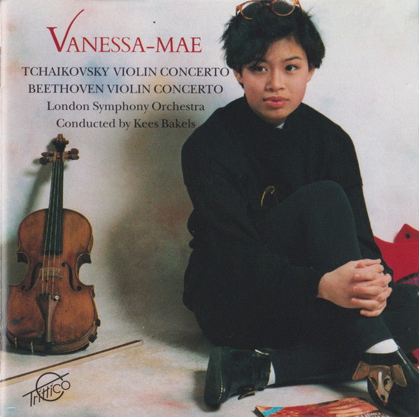 Vanessa-Mae, Tchaikovsky & Beethoven, LSO - Kees Bakels ‎– Violin Concertos. Trittico Classics – TCMA 27103