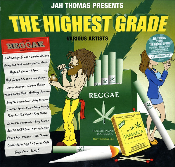 Various – Jah Thomas Presents - The Highest Grade, 2x Vinyl LP