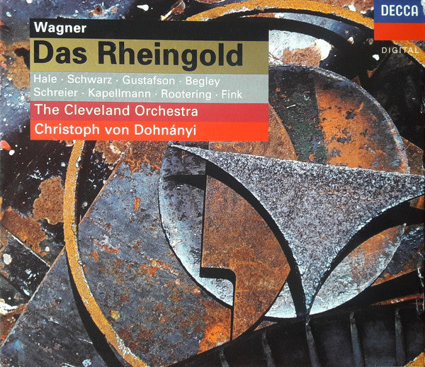 Wagner - Das Rheingold, Hale, The Cleveland Orchestra, Christoph von Dohnányi, Germany 1995 Decca 443 690-2