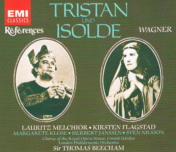 Wagner – Tristan Und Isolde, Melchior, Flagstad, Sir Thomas Beecham. 3xCD Germany 1991 EMI Classics ‎– CHS 764037 2