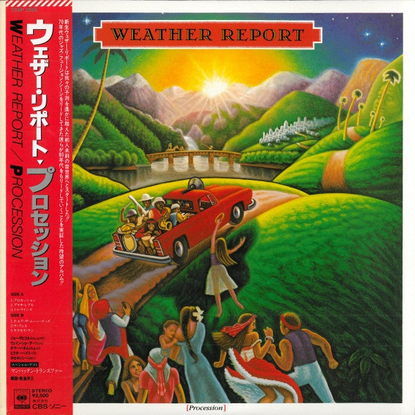 Weather Report – Procession, 1983 CBS/Sony – 25AP 2505, Japan Vinyl + Obi