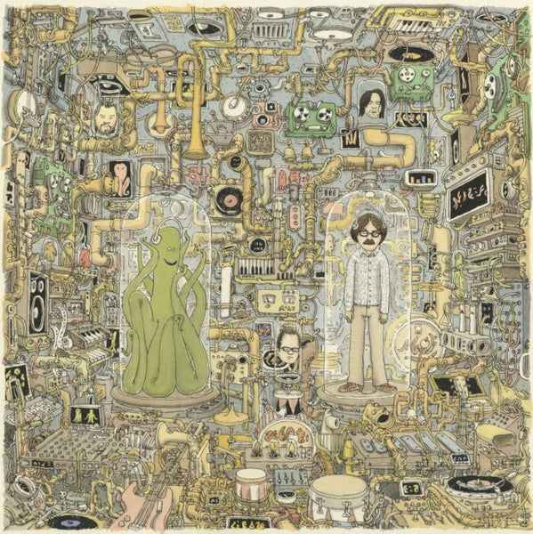 OK Human vinyl by Weezer, alternative rock orchestral LP album cover art