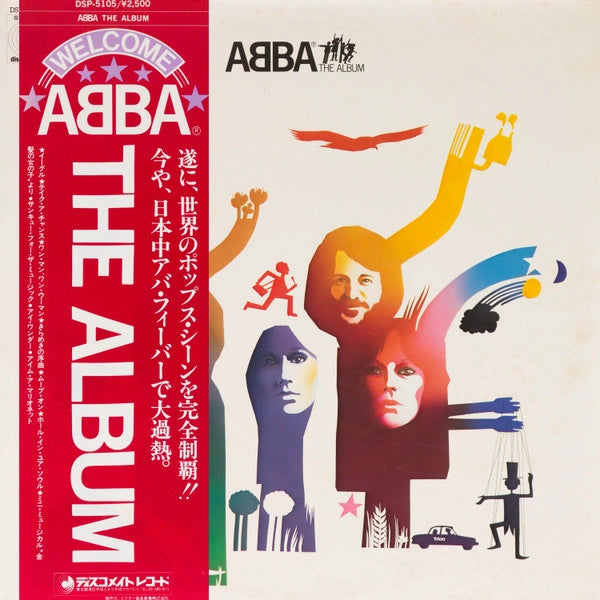 ABBA – The Album, 1978 Discomate – DSP-5105 Japan Vinyl +Obi