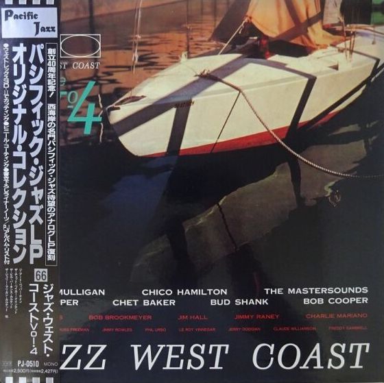Various - Jazz West Coast Volume N° 4, 1992 World Pacific Records PJ-0510 Japan LP + Obi