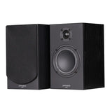 side view of Advance Paris KC 100 passive bookshelf speakers as a pair