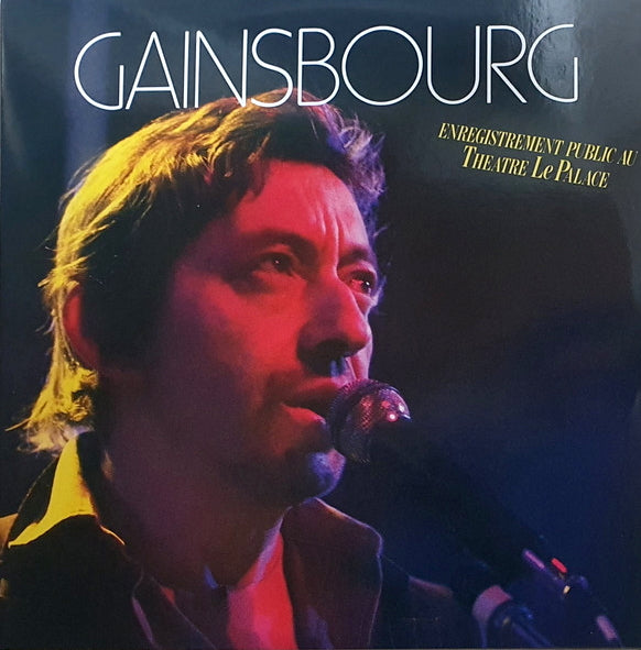 cover art for Enregistrement Public Théâtre Le Palace vinyl by Gainsbourg