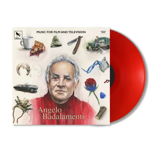 Angelo Badalamenti - Music For Film And Television, Black Friday 2024 Red Vinyl LP