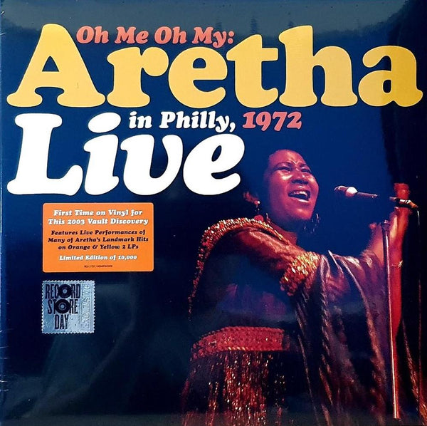 Aretha Franklin - Oh Me Oh My: Live In Philly 1972 (2LP) Coloured Vinyl