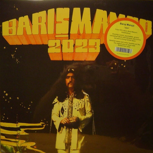 cover artwork for 2023 gatefold vinyl LP by Barış Manço