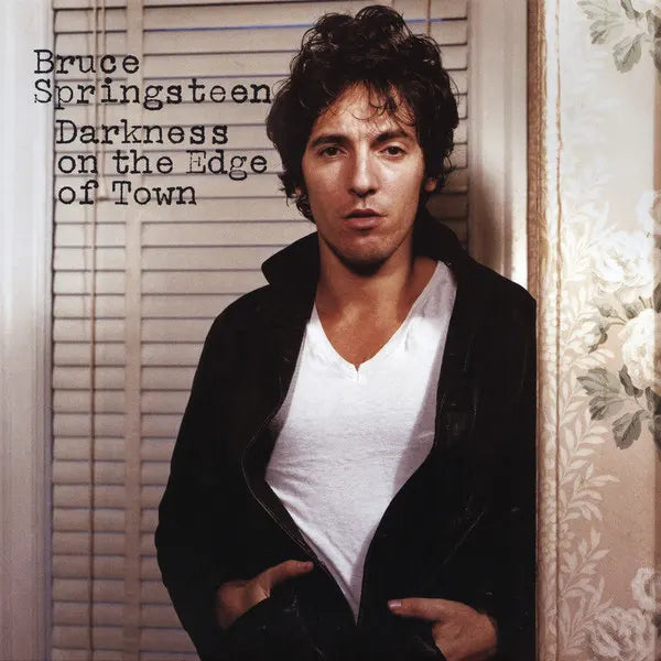 Bruce Springsteen Darkness On The Edge Of Town Vinyl LP, collectible vinyl, classic rock, moody cover art, 1978 album