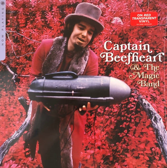 cover art of Now Playing red transparent vinyl LP by Captain Beefheart