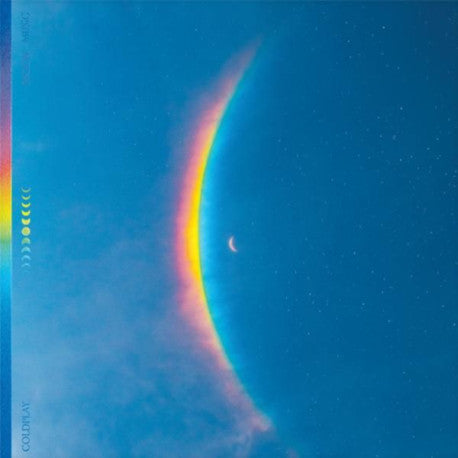 cover art for Moon Music pink translucent vinyl LP by Coldplay