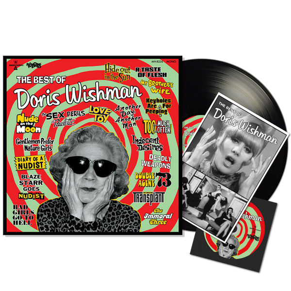 Various Artists - The Best Of Doris Wishman, Vinyl LP + DVD + Zine
