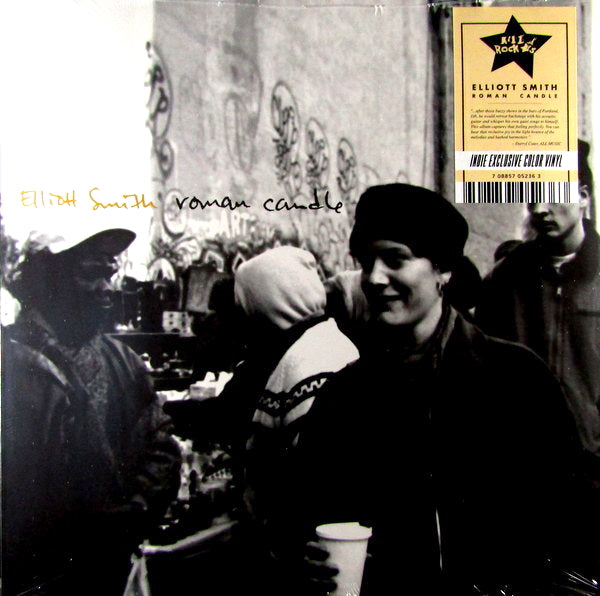 cover art for Roman Candle opaque peach vinyl LP by Elliott Smith