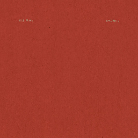 Nils Frahm - Encores 3, Vinyl LP