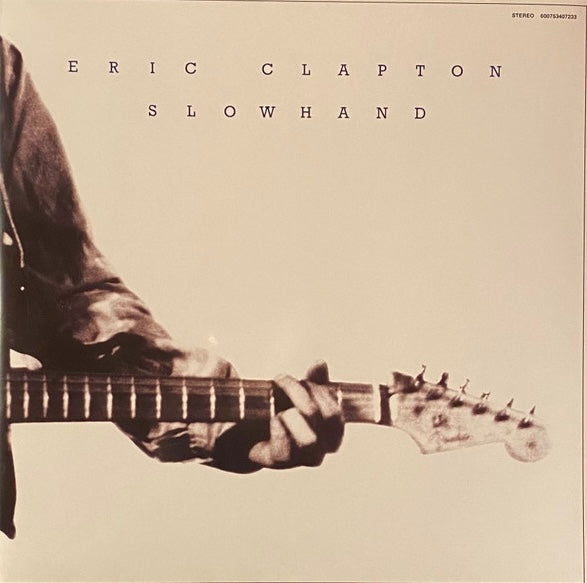 Cover art of Slowhand vinyl LP by Eric Clapton