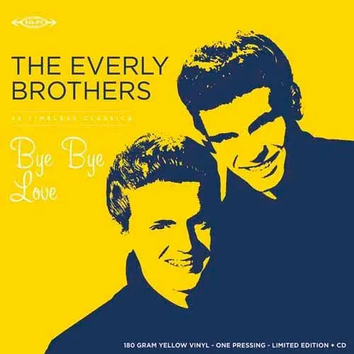 The Everly Brothers - Bye Bye Love, Yellow Vinyl LP + CD (RSD 2026)