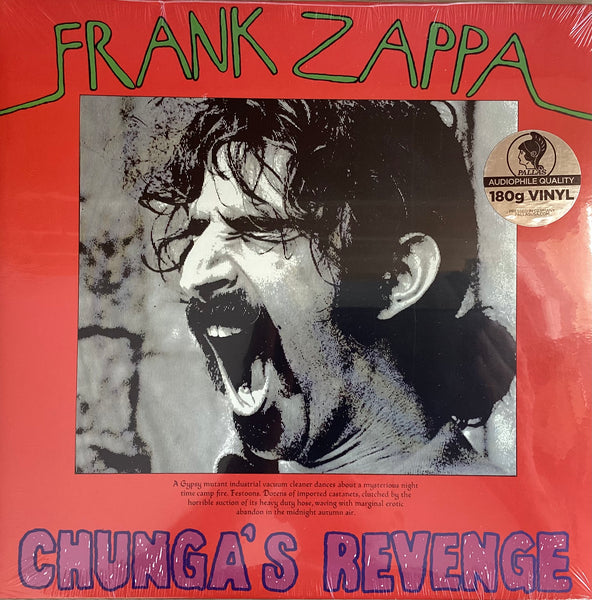 cover art of Chunga’s Revenge vinyl by Frank Zappa, German Pallas LP vinyl