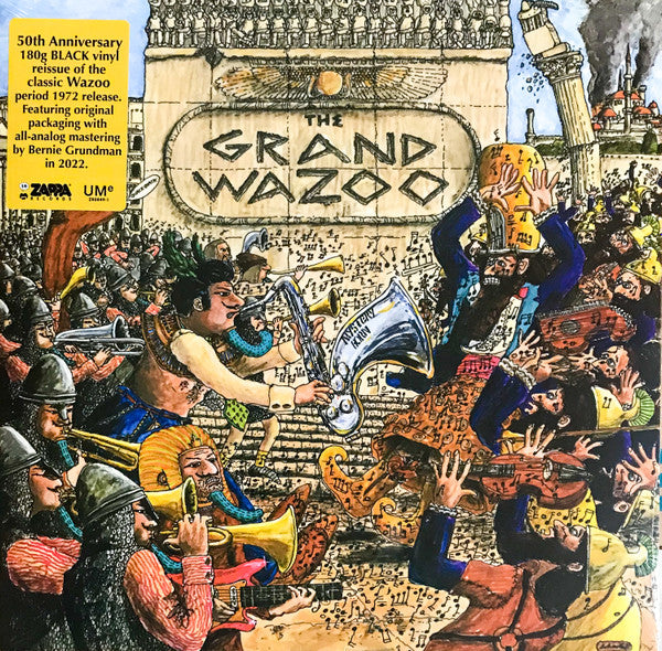 Cover art of Frank Zappa The Grand Wazoo 50th Anniversary German vinyl LP