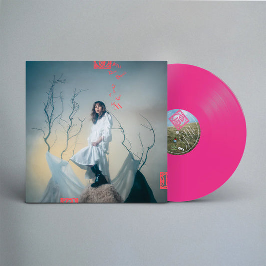 Album artwork of Deep Is The Way bright pink vinyl LP by Gena Rose Bruce
