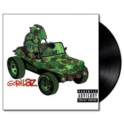cover art for Self-Titled gatefold vinyl by Gorillaz