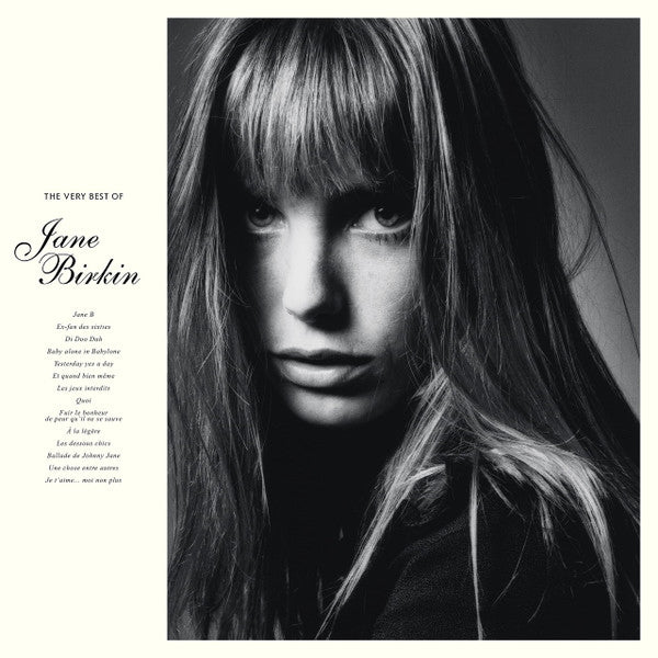 cover art for The Very Best Of vinyl LP by Jane Birkin