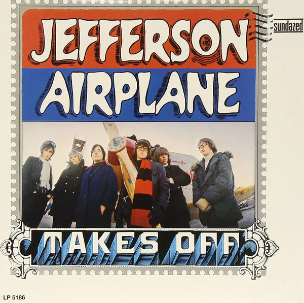 Jefferson Airplane Takes Off vinyl LP mono, 60s psychedelic rock collectible vinyl, iconic vintage band cover