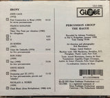 Percussion Group The Hague ‎– Irony, John Cage, Steve Reich. EU Globe GLO 5086 CD