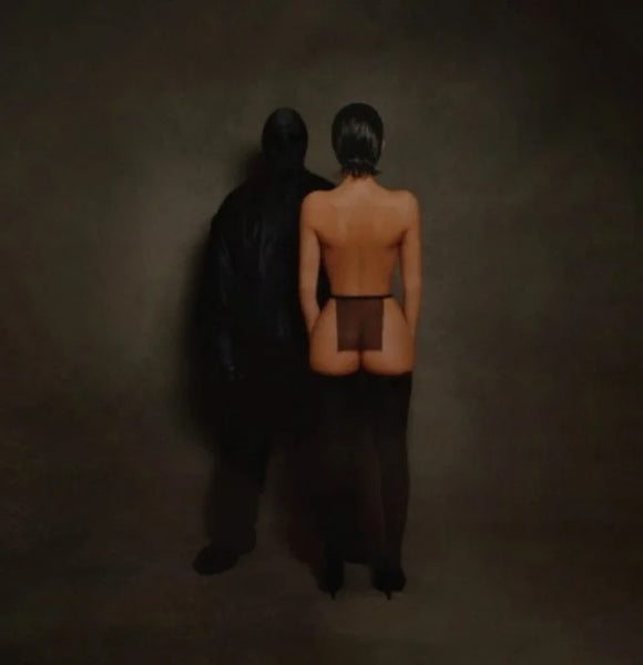 Cover of ¥$ (Kanye West + Ty Dollar $ign) – Vultures 1 Brown Marble Vinyl 2xLP