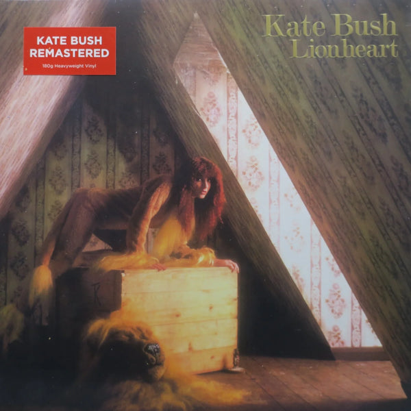 cover art for Lionheart remastered vinyl LP by Kate Bush