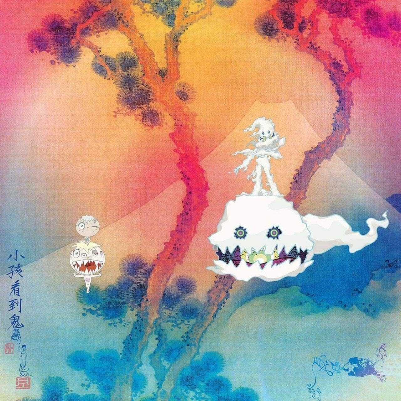cover art of Kids See Ghosts vinyl by Kids See Ghosts
