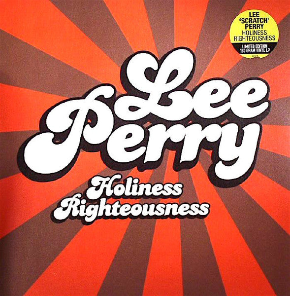 Lee Perry - Holiness Righteousness, 180g Vinyl LP