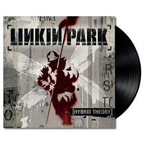 Hybrid Theory vinyl by Linkin Park, nu-metal alternative rock LP ablum cover art