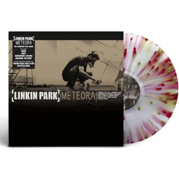 Linkin Park – Meteora, Gold & Red Splatter Vinyl LP