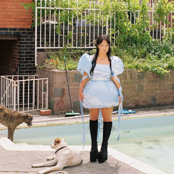 cover art for Butterfly Blue pink vinyl LP by Mallrat