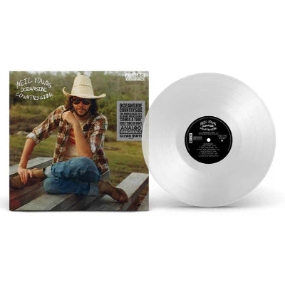 cover art for Oceanside Countryside clear vinyl LP by Neil Young