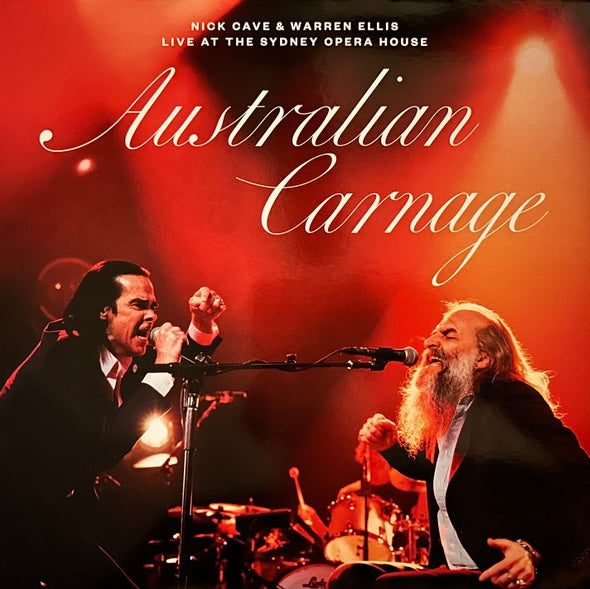 cover of Australian Carnage vinyl LP by Nick Cave & Warren Ellis