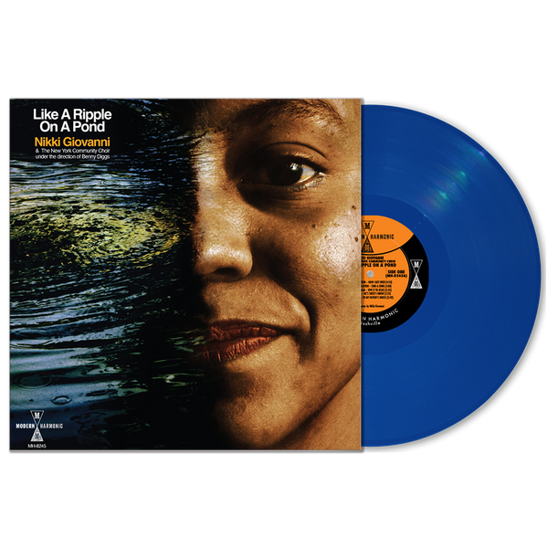Nikki Giovanni - Like A Ripple On A Pond, Blue Vinyl LP